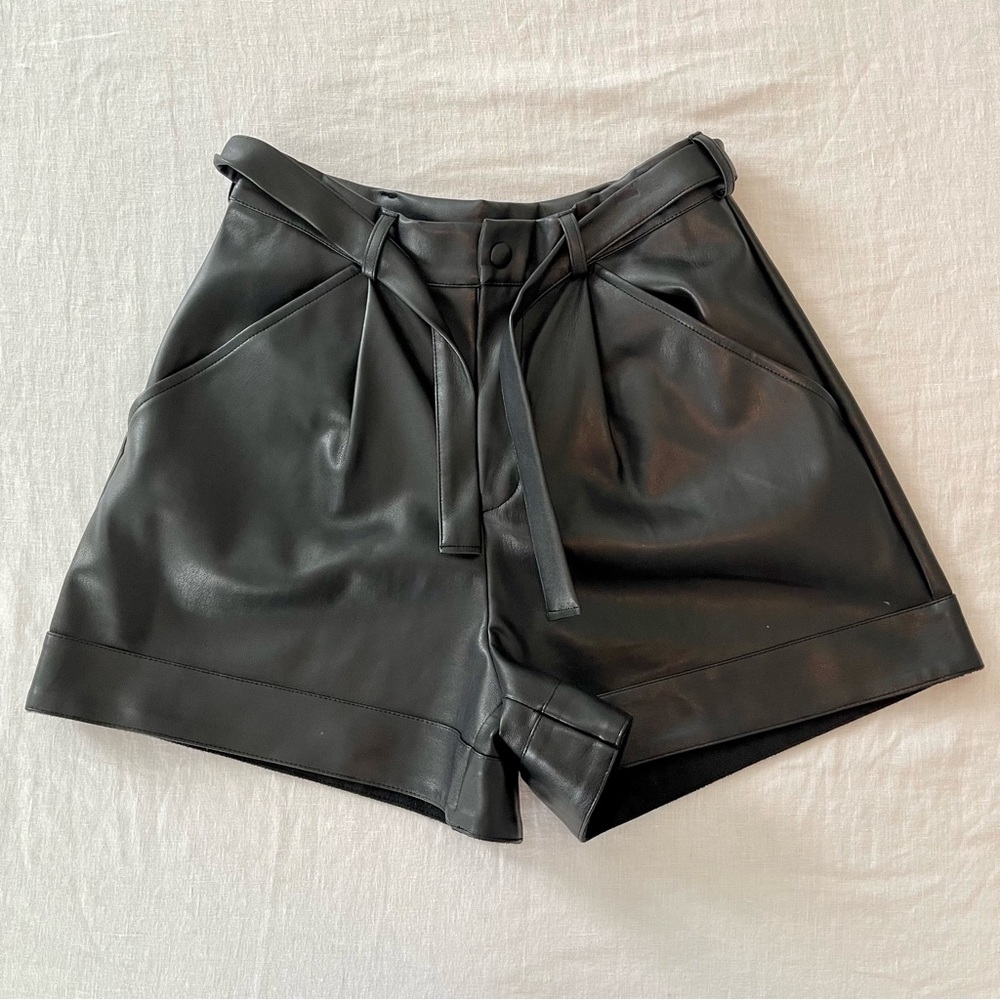 Victoria’s Secret vegan leather XS shorts